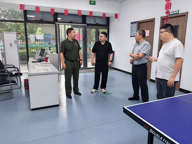 新时代鱼水情拥军爱警网张顺明赴南京江宁空港综合门诊部考察调研(图3)